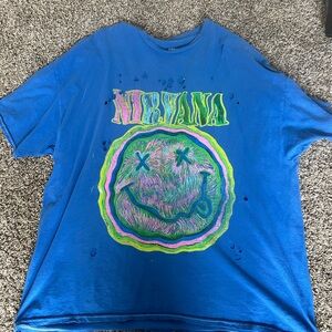urban outfitters nirvana t-shirt. size S-M